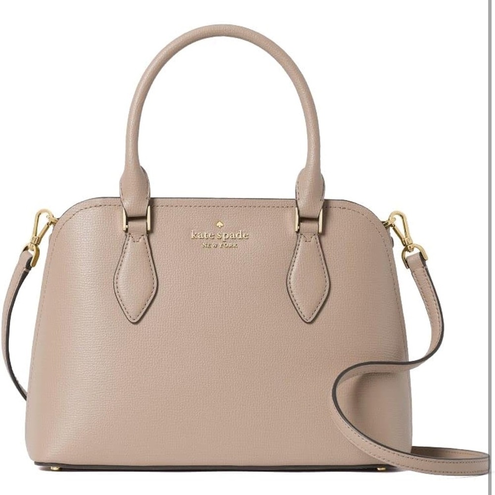Kate Spade Taupe Satchel Bag